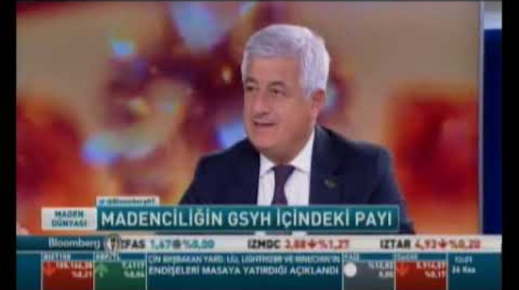 Bloomberg TV Maden Dünyası - ALİ EMİROĞLU 26.11.2019